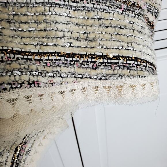 Luisa Beccaria Women's Italian Form-Fitted Designer Dress Size 10 - Picture 3 of 11